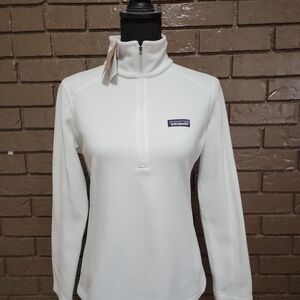 Patagonia Women's White Micro D Fleece Pullover